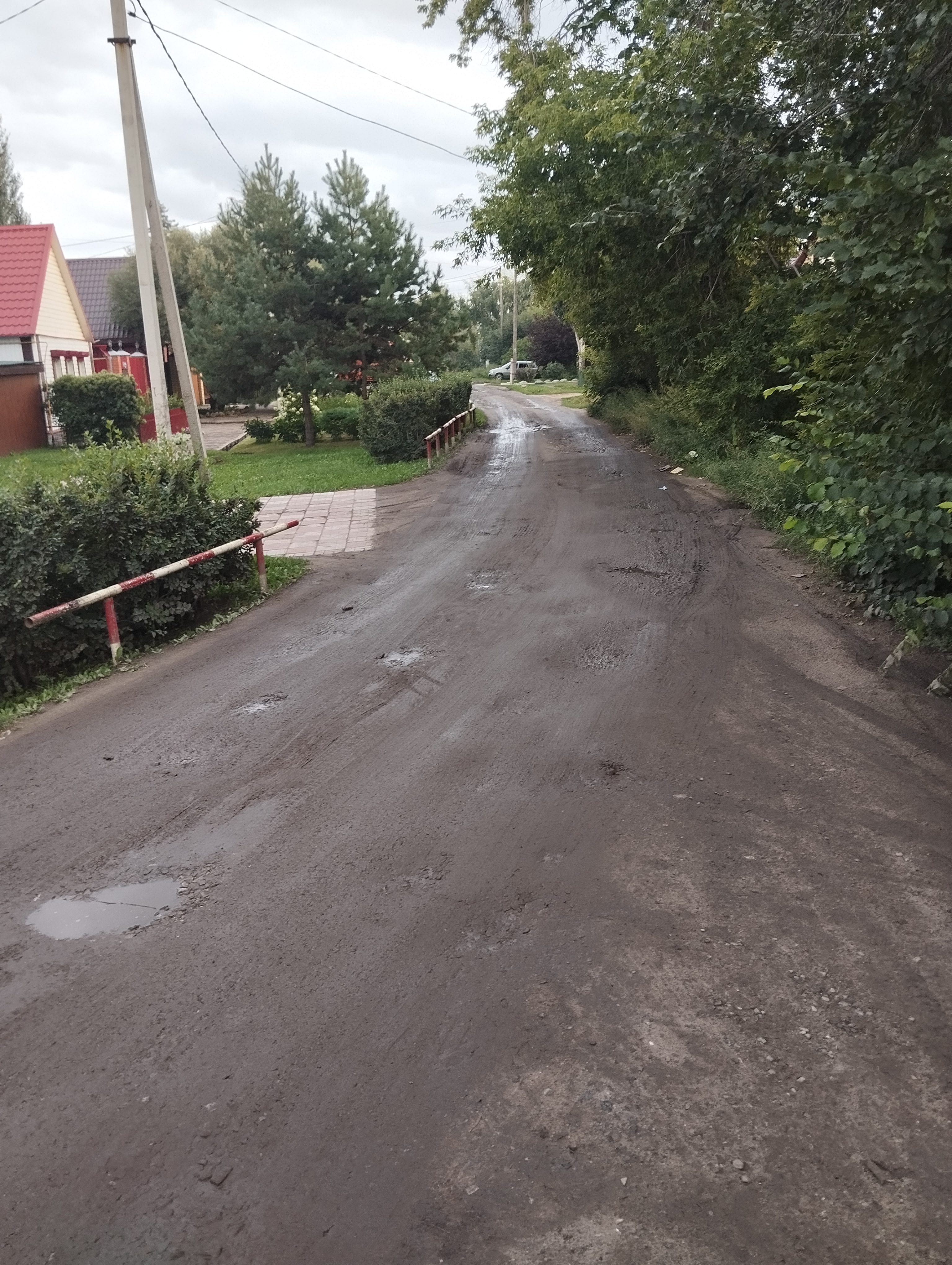 Дорога на улице 4 Я Новая