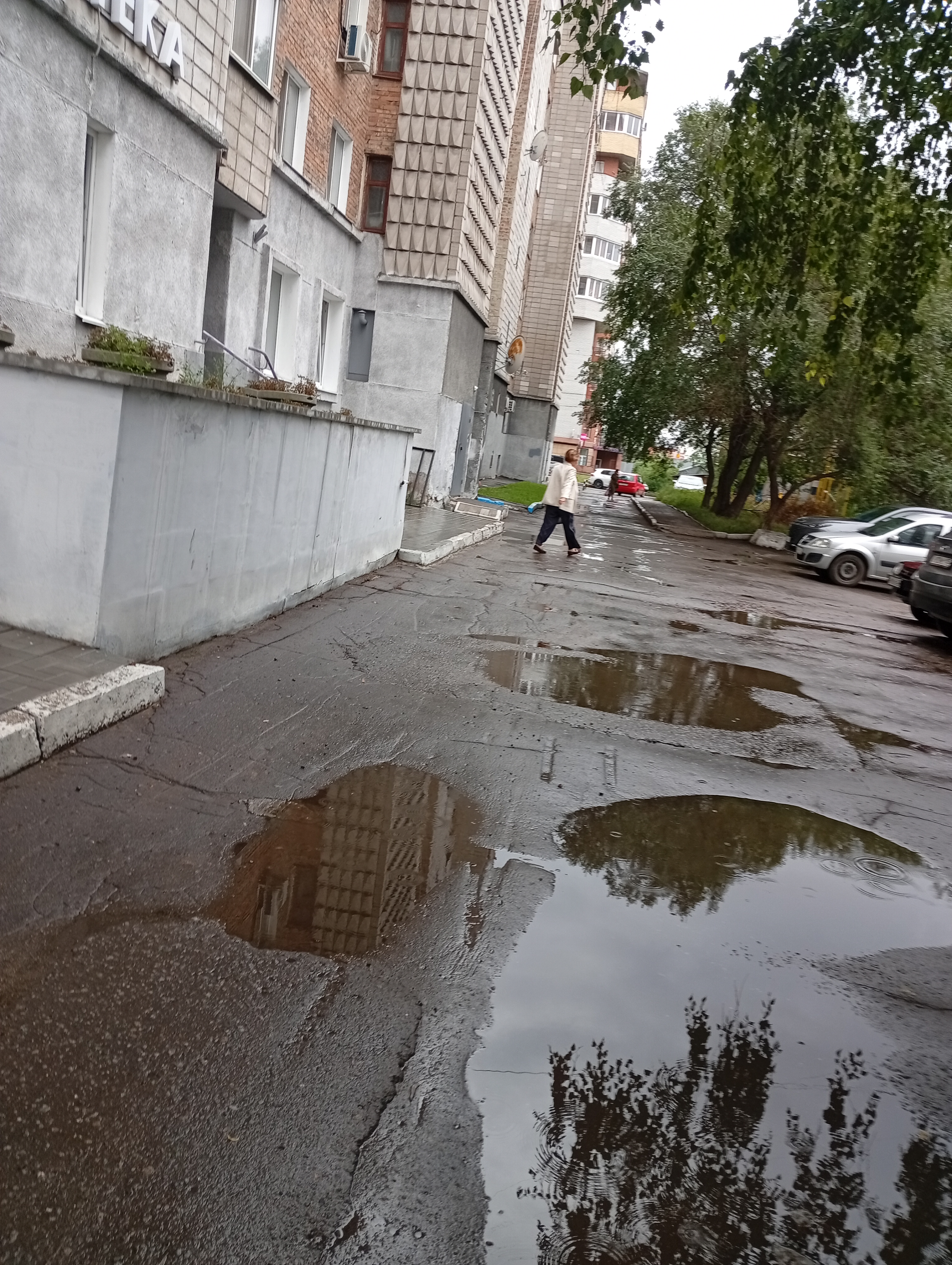 Проезд/подход к детской библиотеке имени Крылова