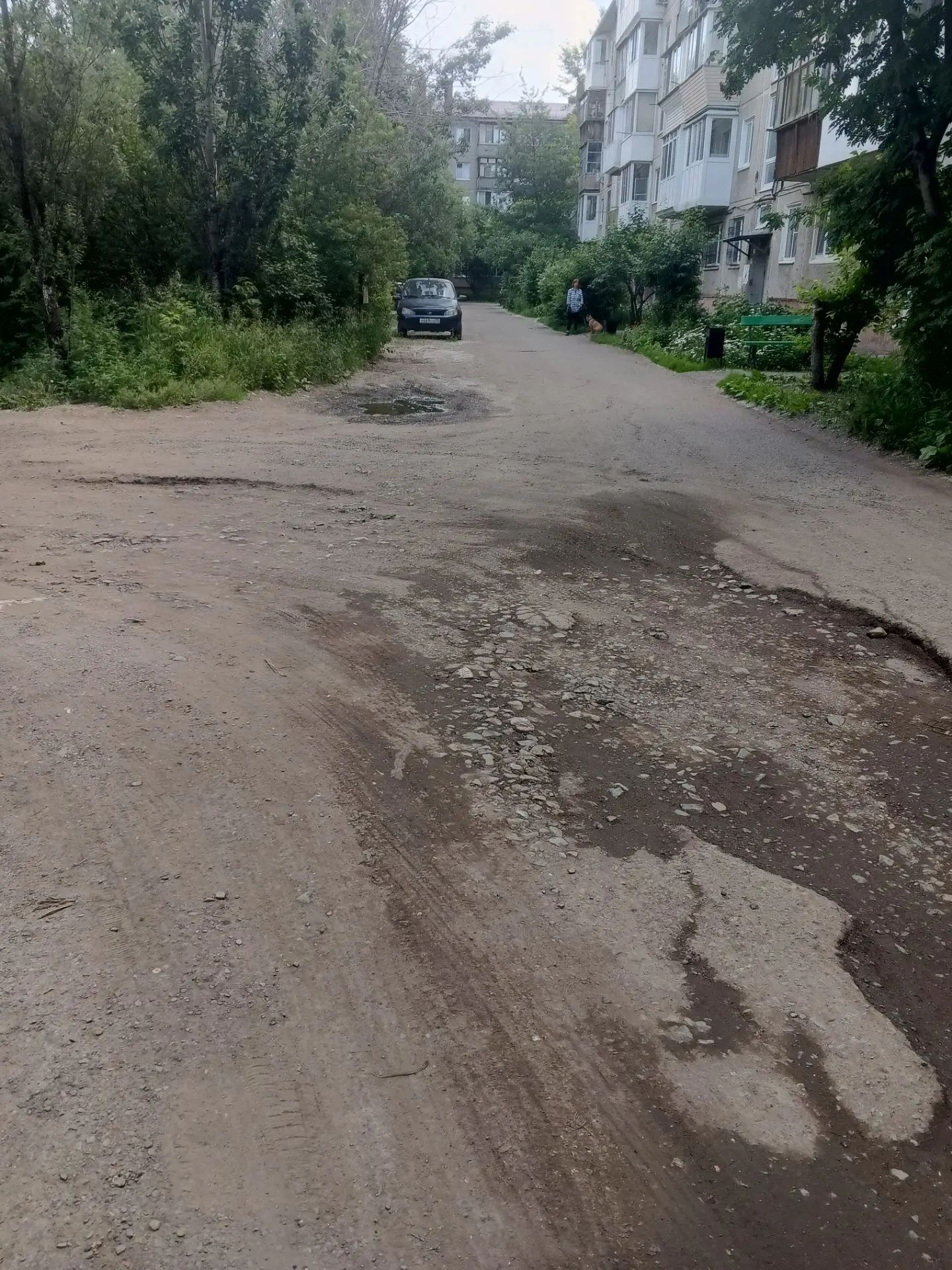 Междомовой проезд