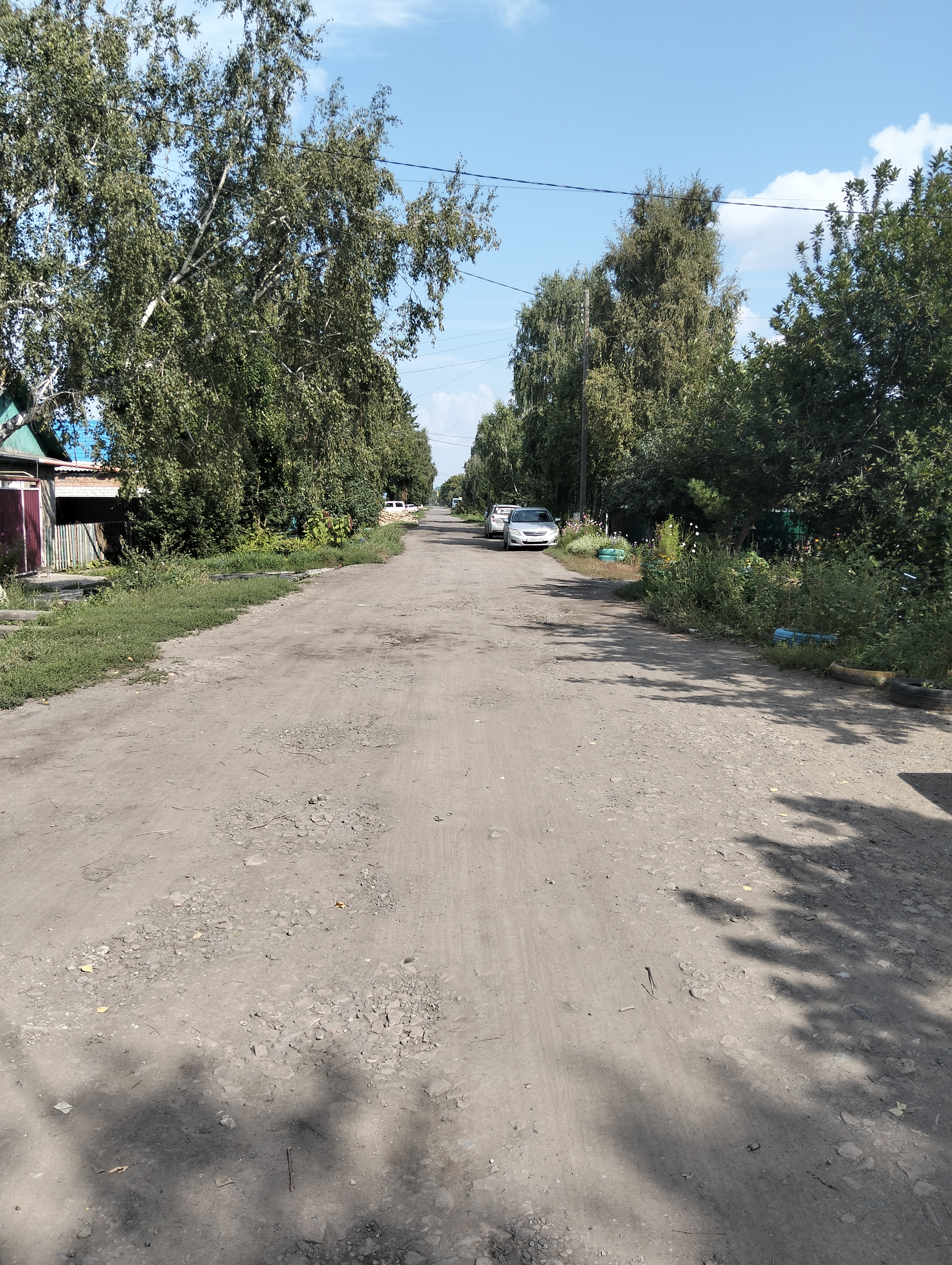 Дорога по улице 4 самарская от ул. 1 казахстанская до ул. Днепровская