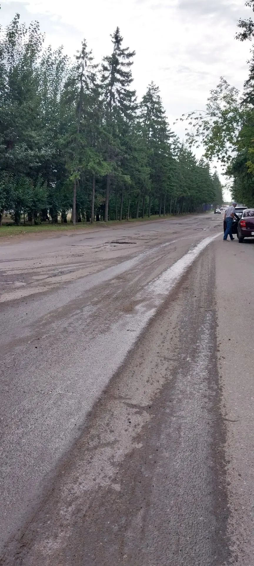 Проезд по улице Манякина от проходной ПО Полёт до остановки общественного транспорта СПТУ-21