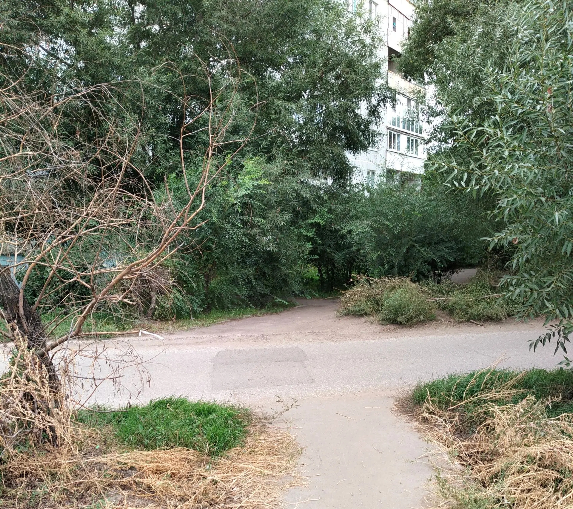 Тротуар вдоль дома Краснопресненская, 4