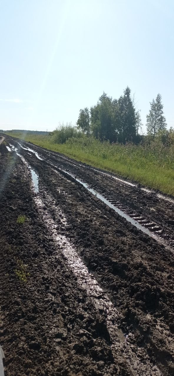 Проезд в деревню Рыжково