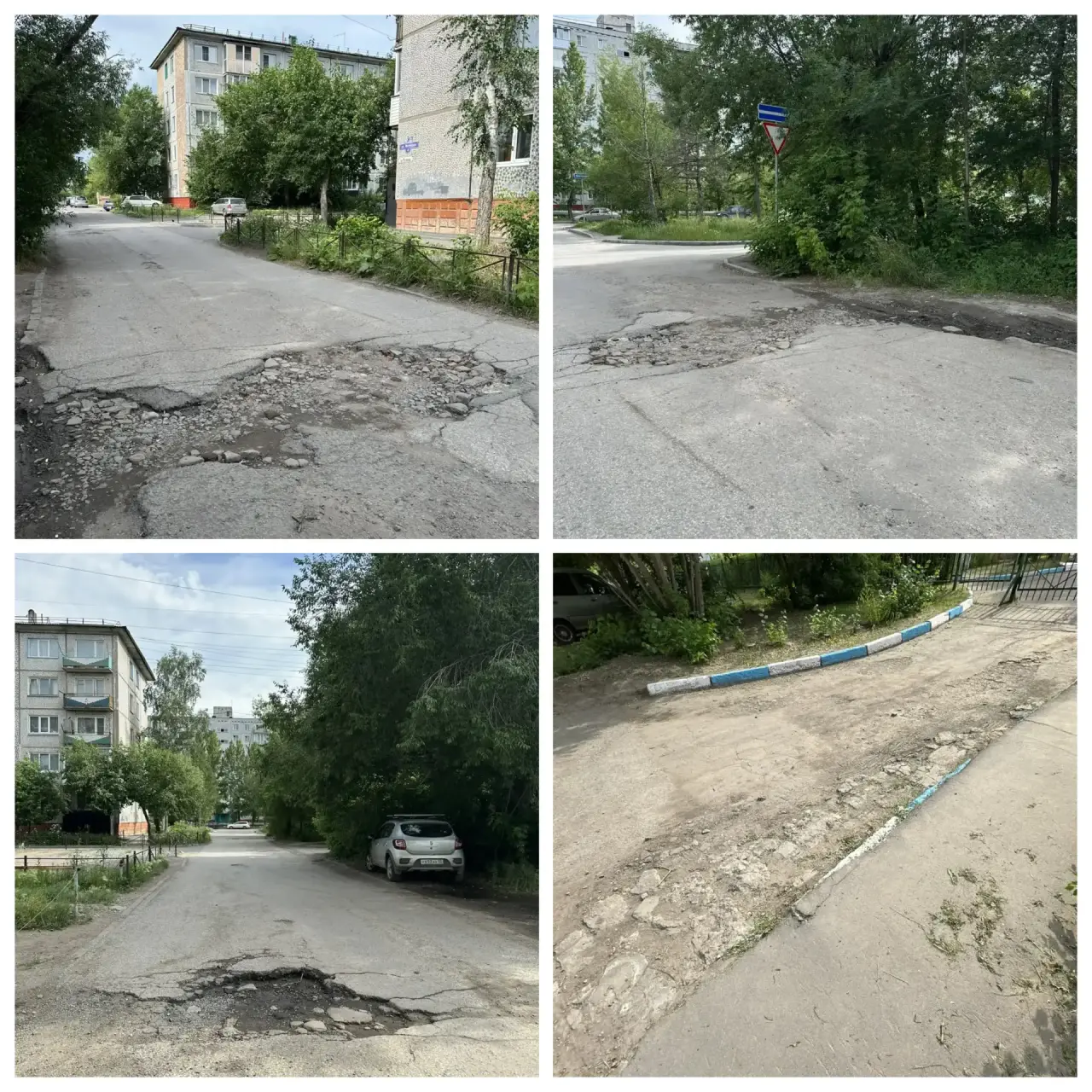 Дорога и парковка у детского сада #349