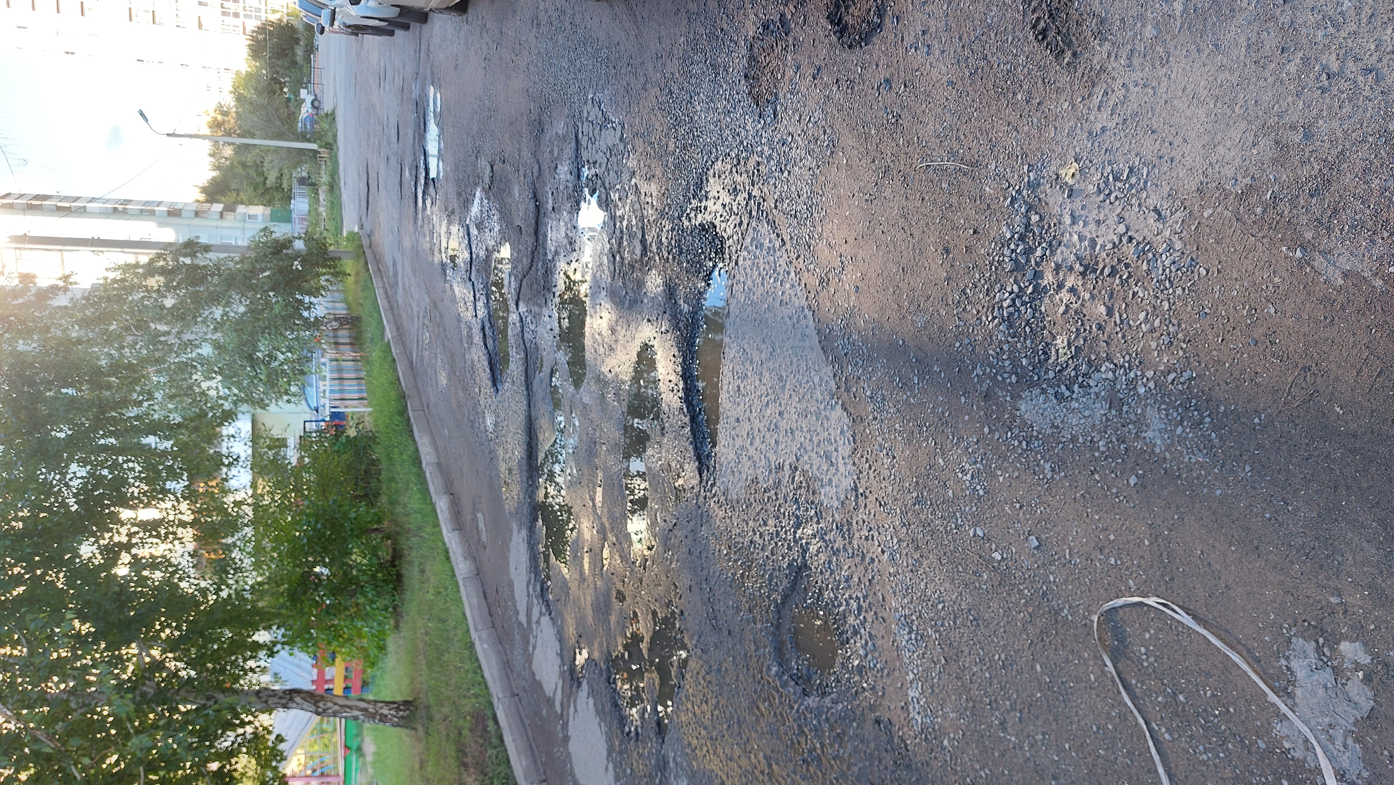 дорога к дому по ул Пригородная